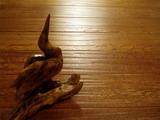 Distressed Hardwood Floor Gunstock