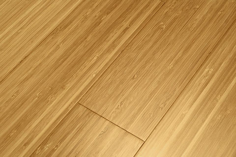 Amerique Bamboo Flooring 3 Vertical Carbonized   Angled View