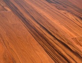 Solid Exotic Hardwood Floor Tiger Mahogany 3-1/2 inch Natural
