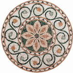 Mosaic Medallion 008