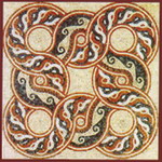 Mosaic Medallion 022